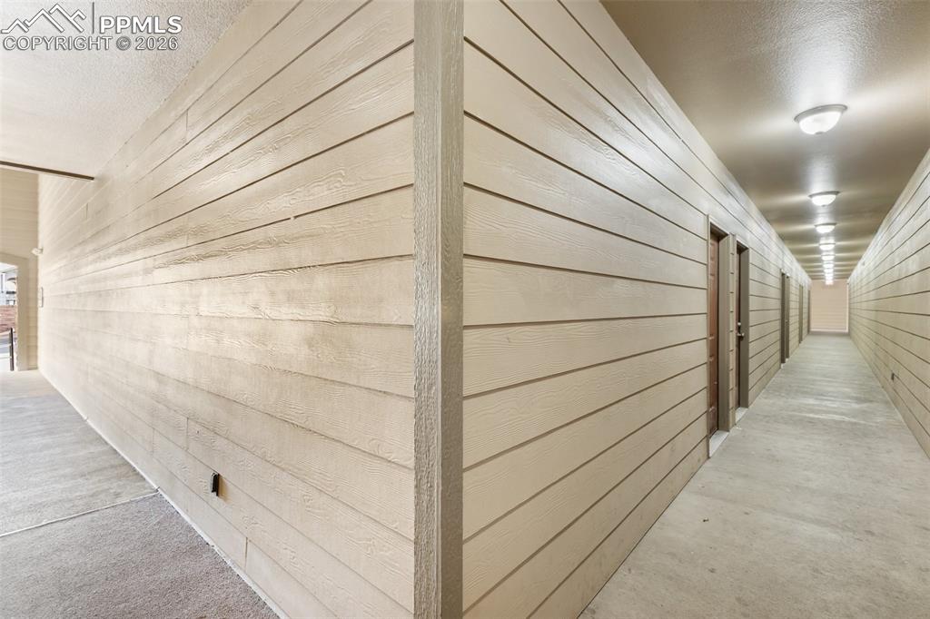 Hallway to Single Car Garage
