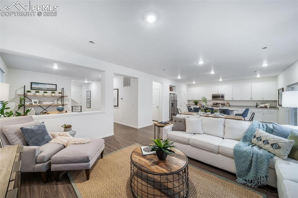 Photos of a model home