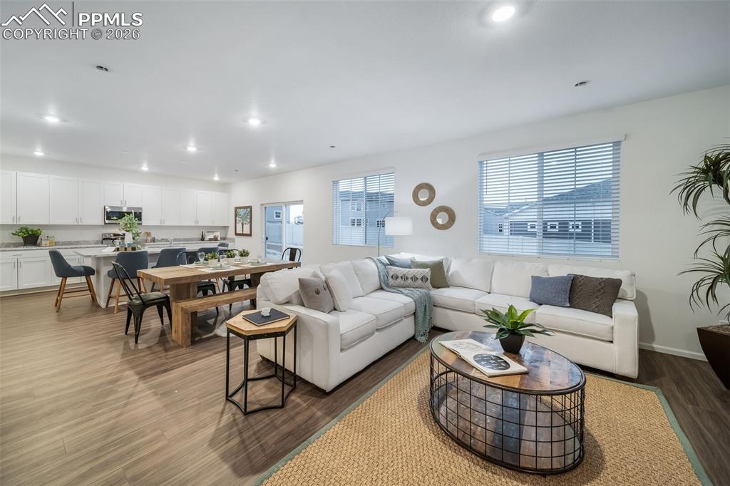 Photos of a model home