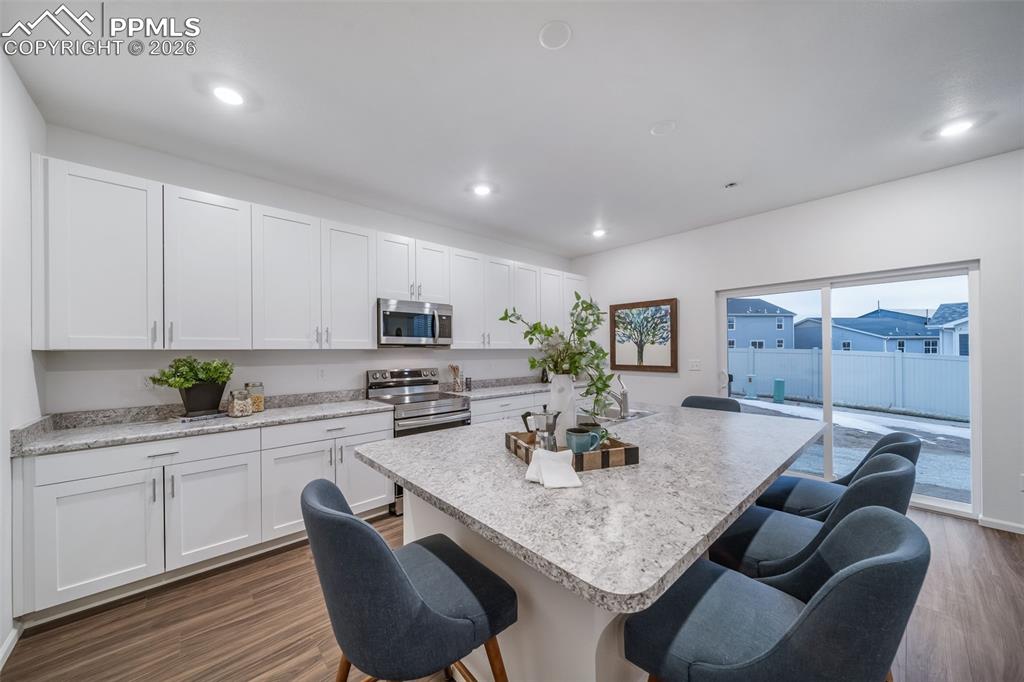 Photos of a model home