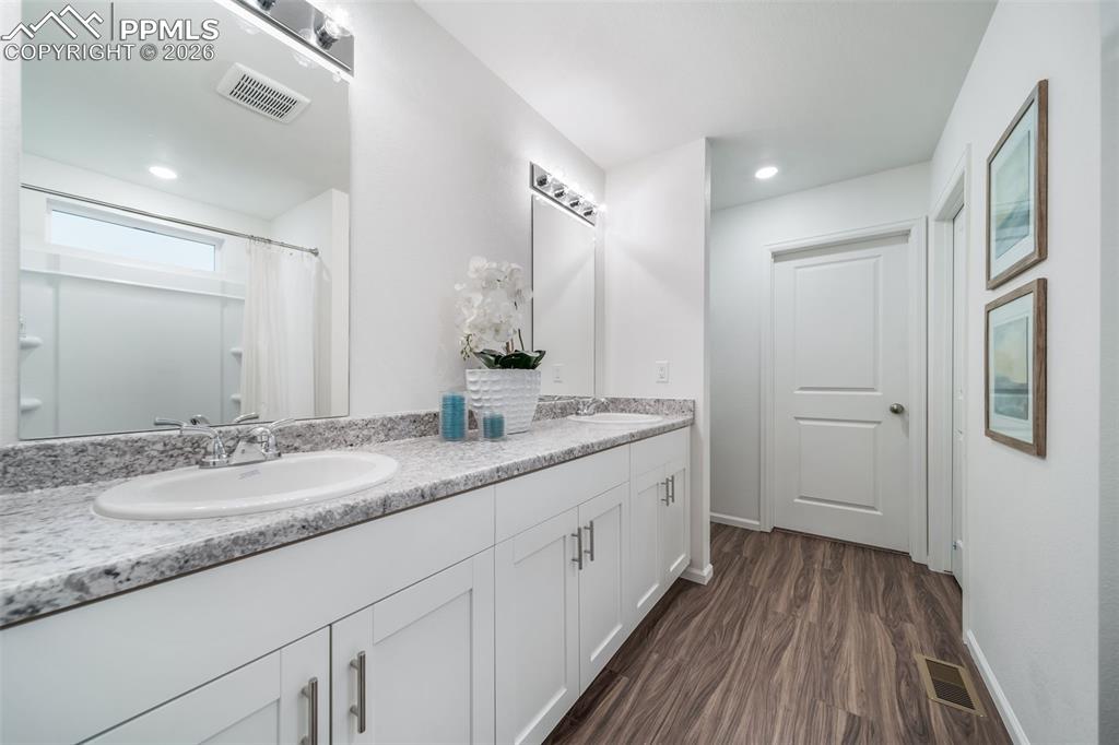 Photos of a model home