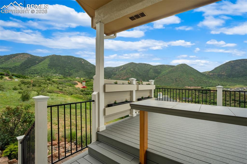 Views to the southwest