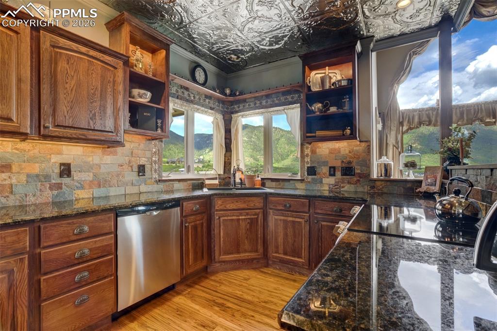 Updated kitchen overlooking the Great Room