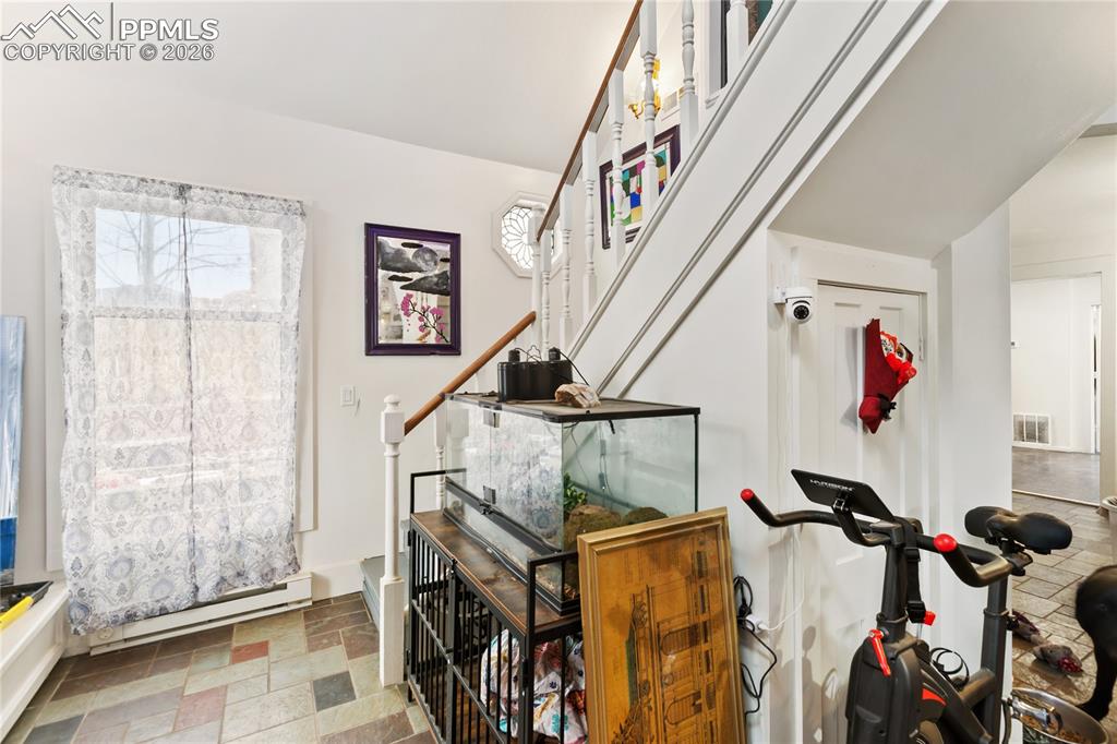 The stairs that lead to the loft!