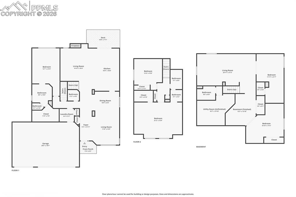Combined floorplan