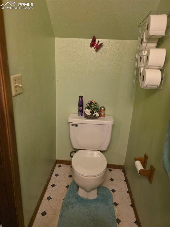 Powder room on main level