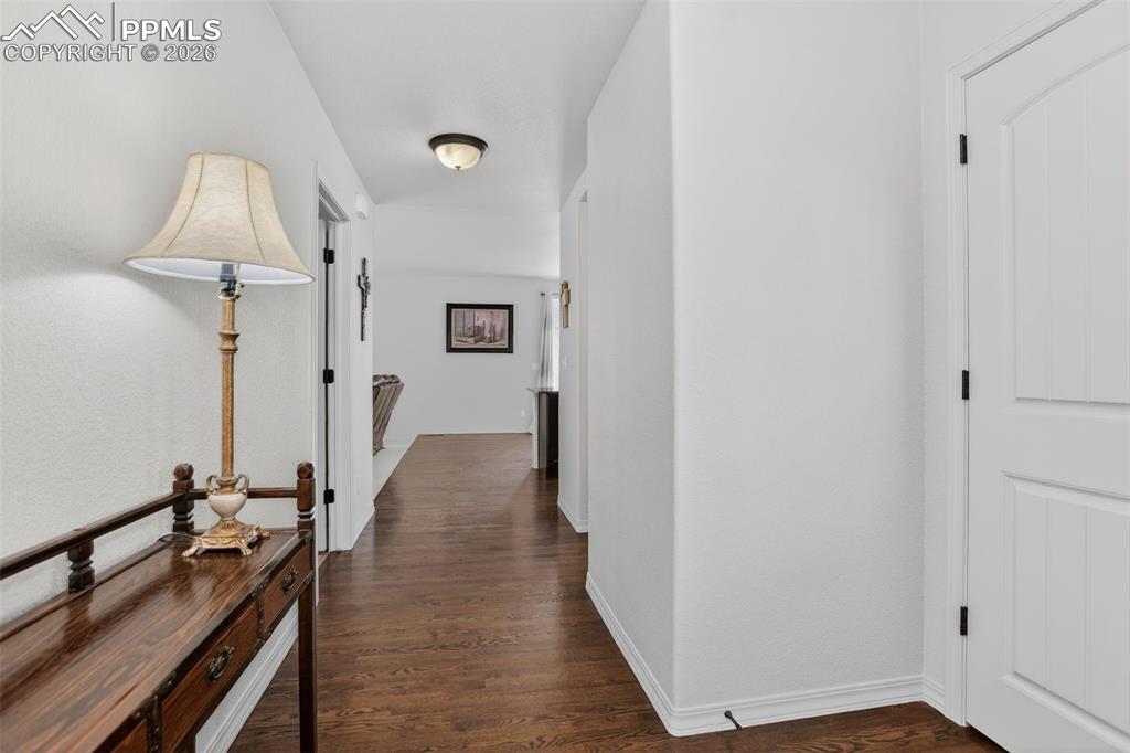 Foyer leading into home