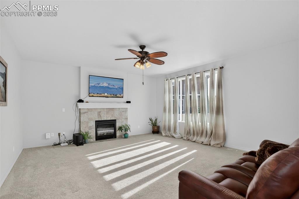 Living room mounted tv stays