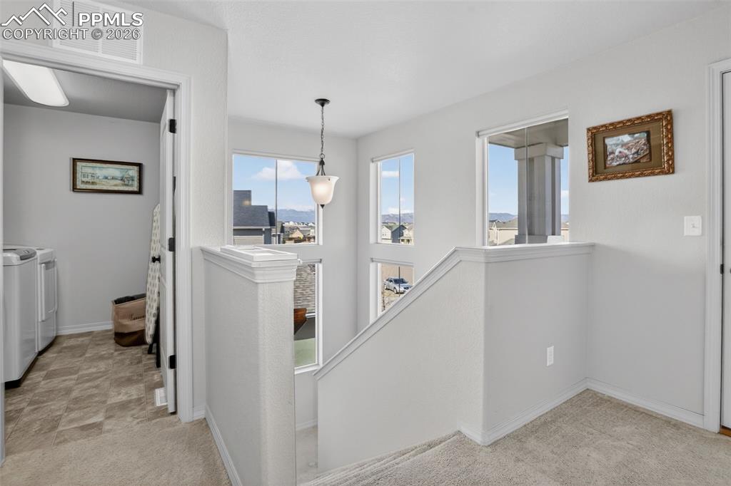 Landing at top of stairs