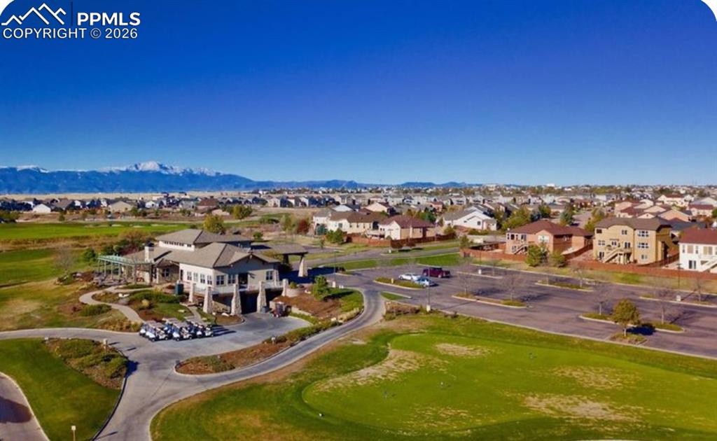 Antler Creek Golf Course with mountain views throughout the community! 