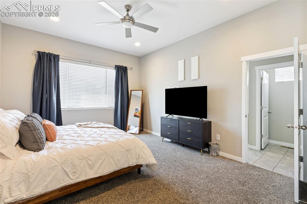 Walking in the primary bdrm