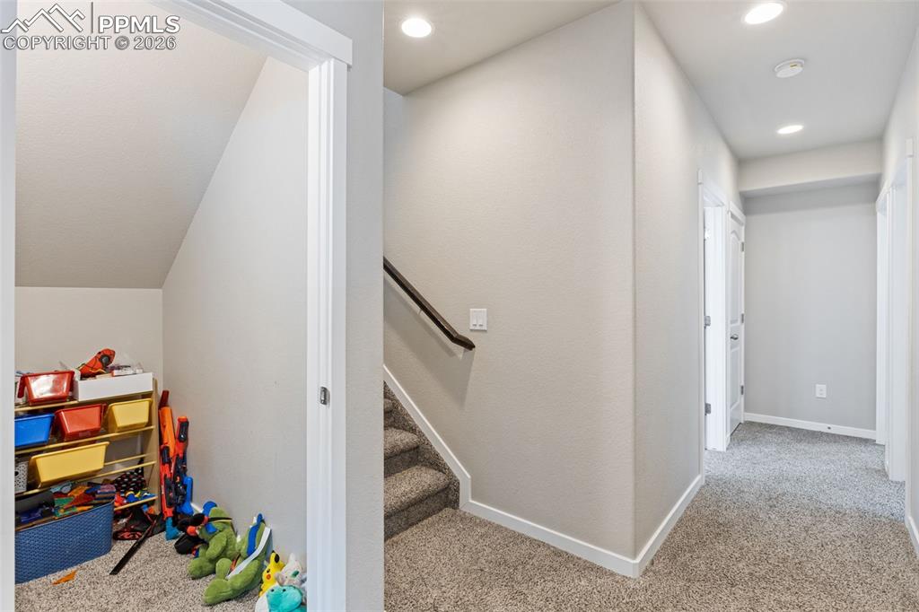 Under-stair storage area