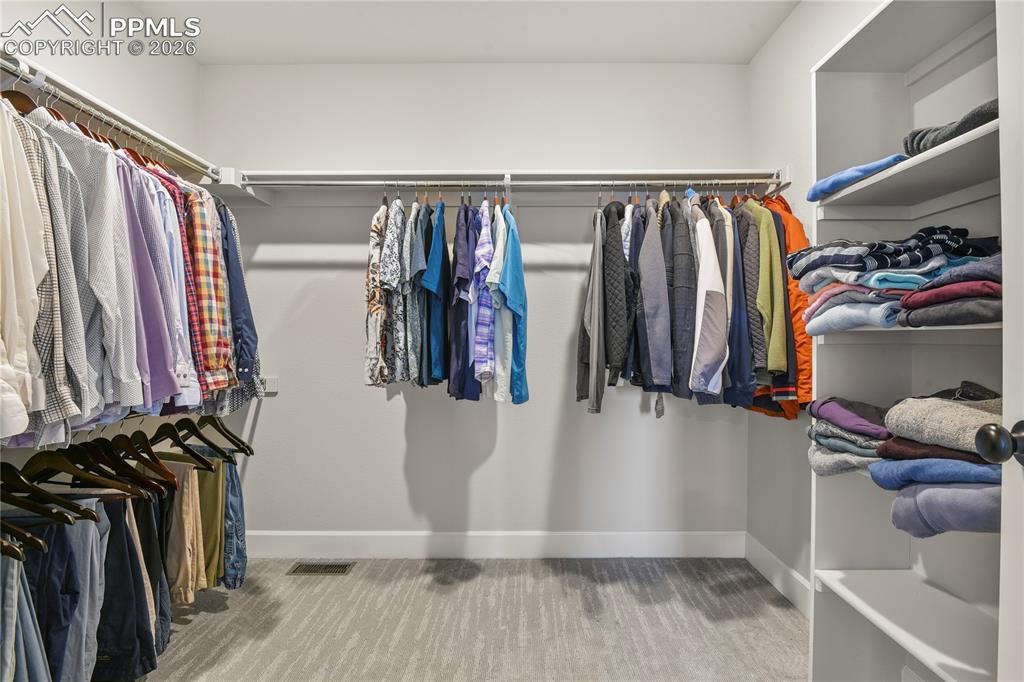 Large walk-in closet