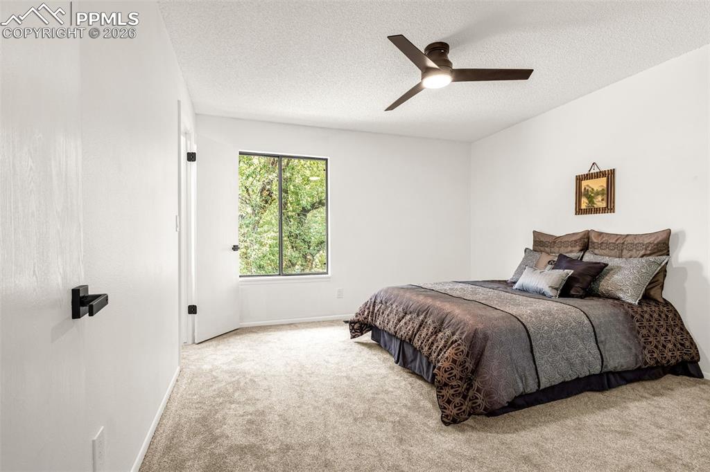 Master bedroom with in suite bathroom