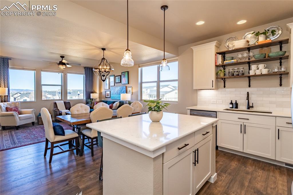 Love the Floating Shelves! 