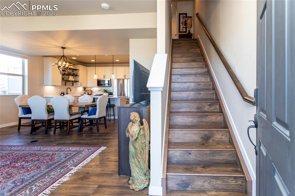 LVP on the stairs?  YES !! 