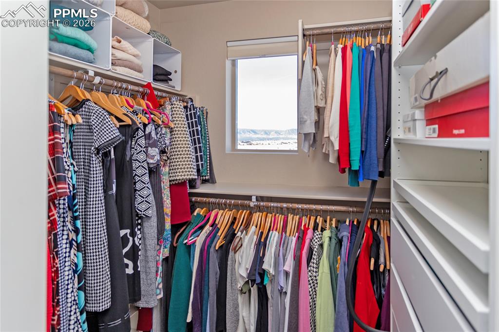 Walk In Closet w/ Custom Built-In's