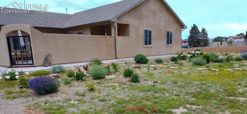 View of home in the Spring season.