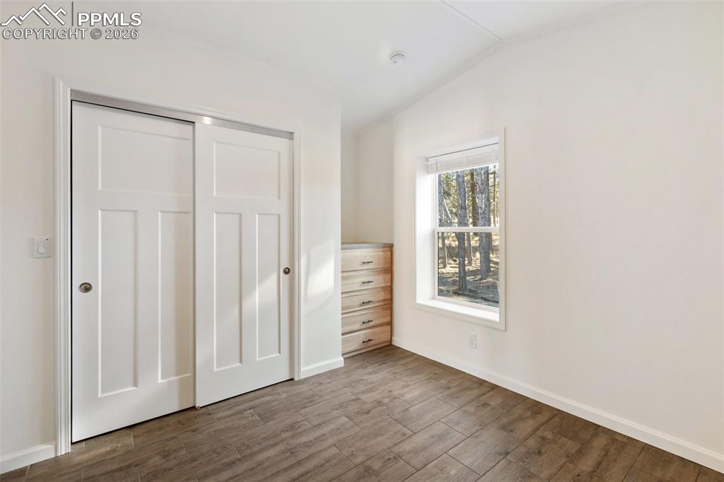 Bedroom, closet and built in. 