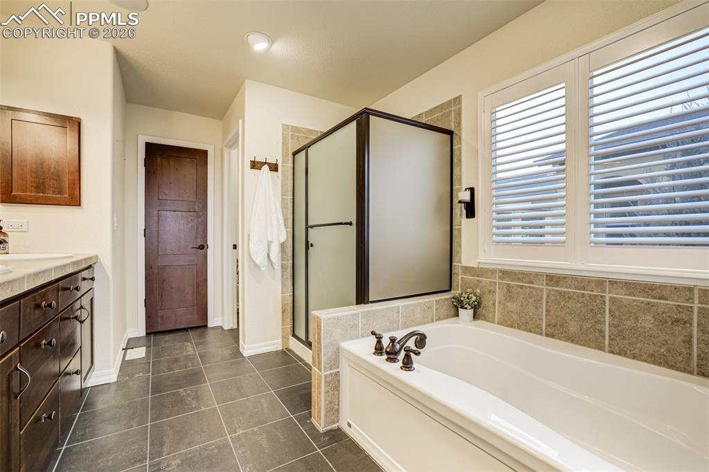 A gorgeous 5-piece primary bathroom