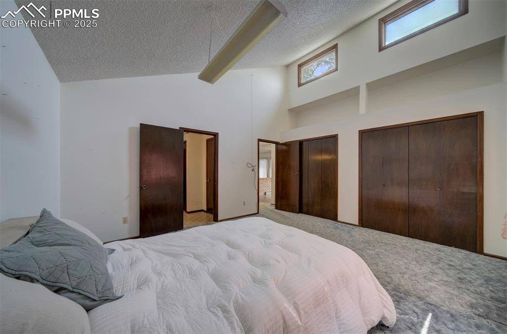 Double closets in the main level Primary Bedroom.