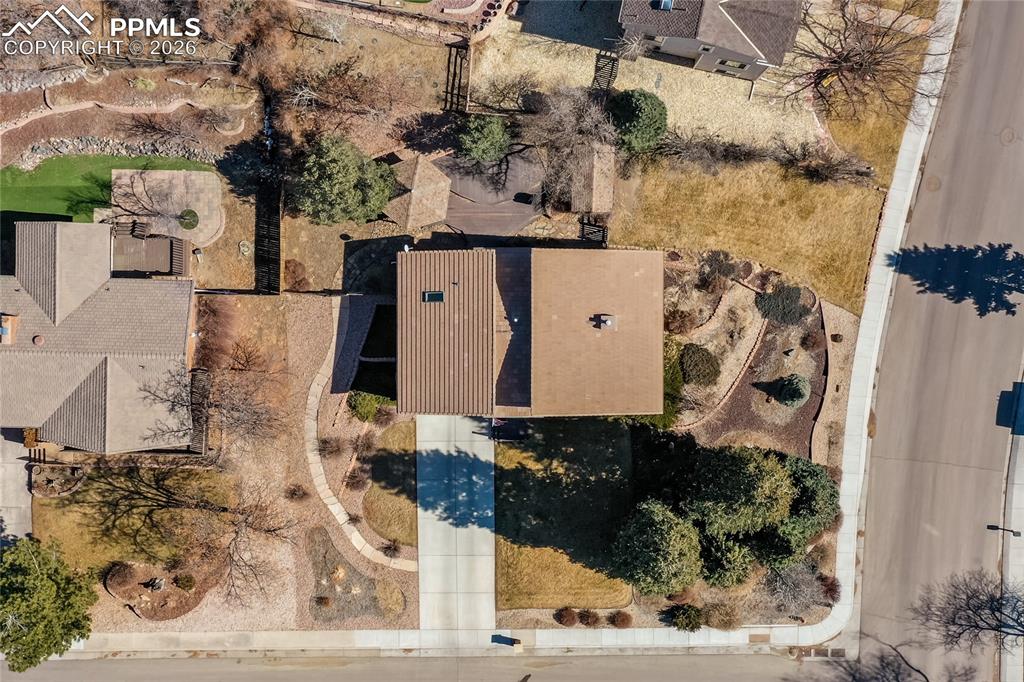 A coveted corner lot provides you with fewer adjacent neighbors & easy access in & out of the peaceful neighborhood.