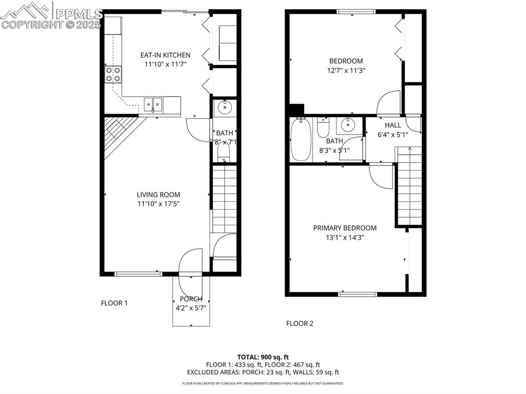 View of room layout