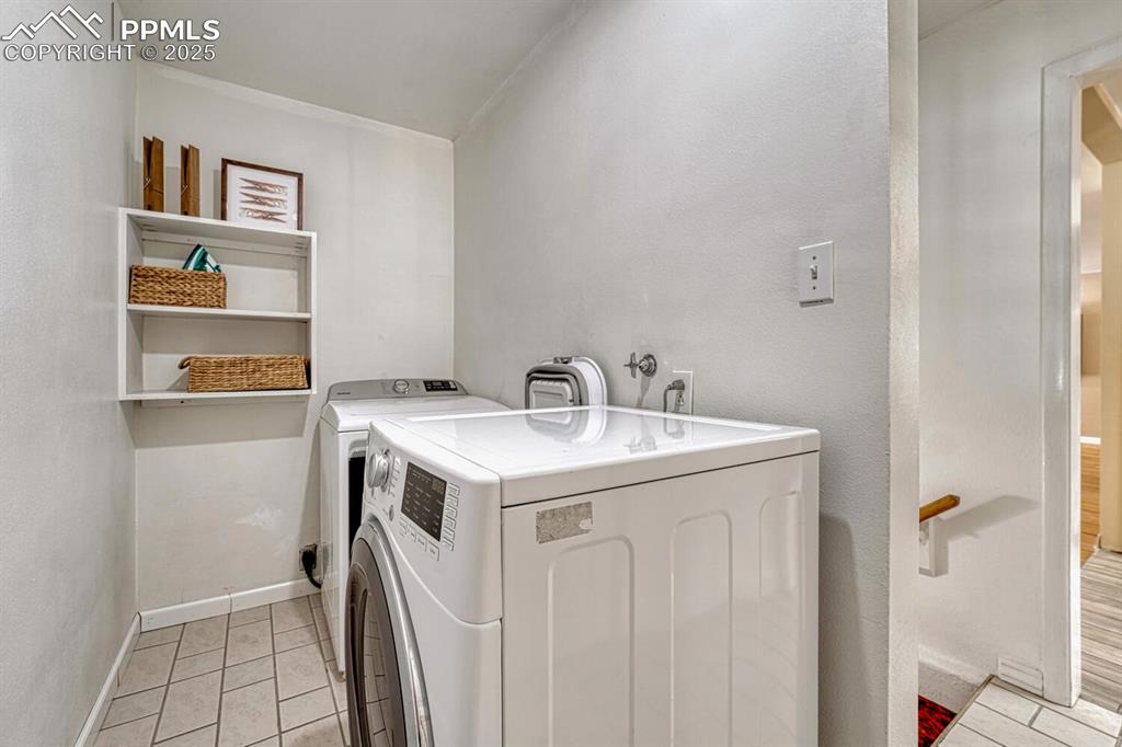 Laundry on the main level