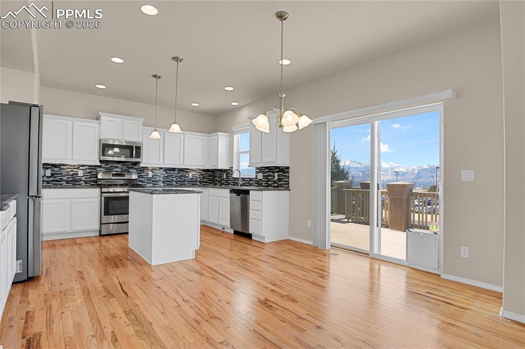 Walk-out to back deck