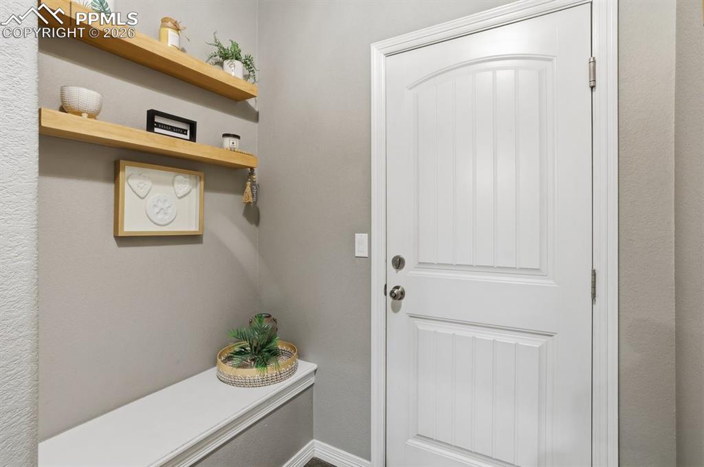 entryway from the garage