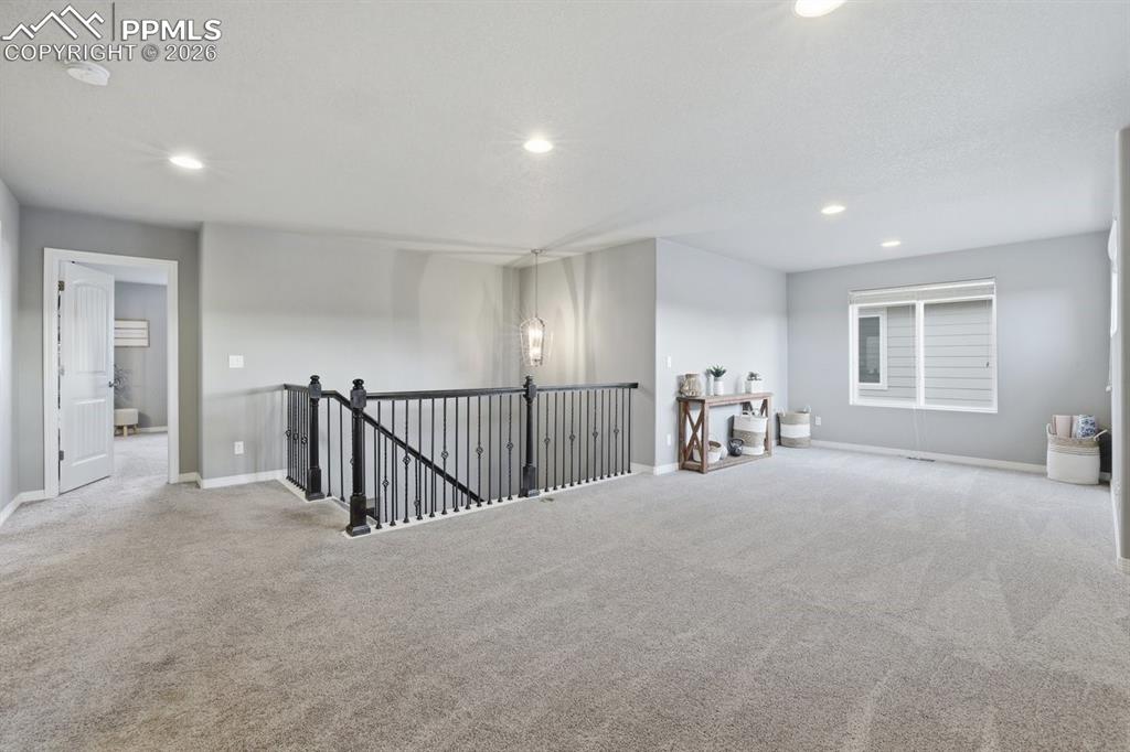 upstairs spacious loft can be used for so many things