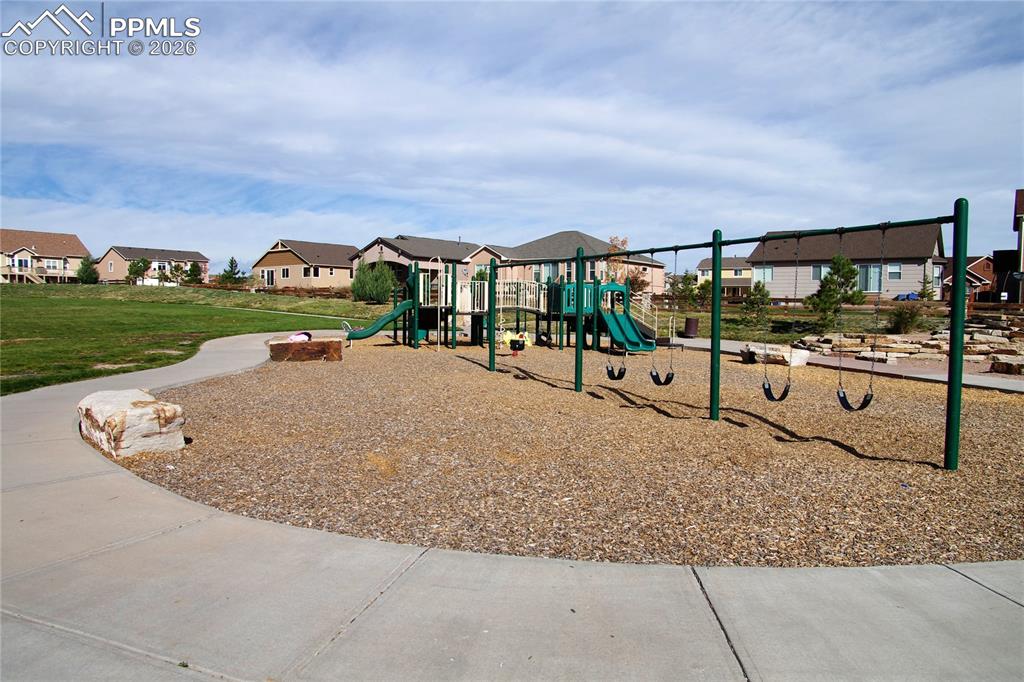 one of many playgrounds in the community