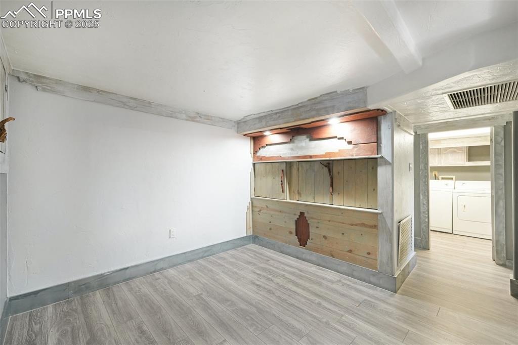 Recreation room on the lower level