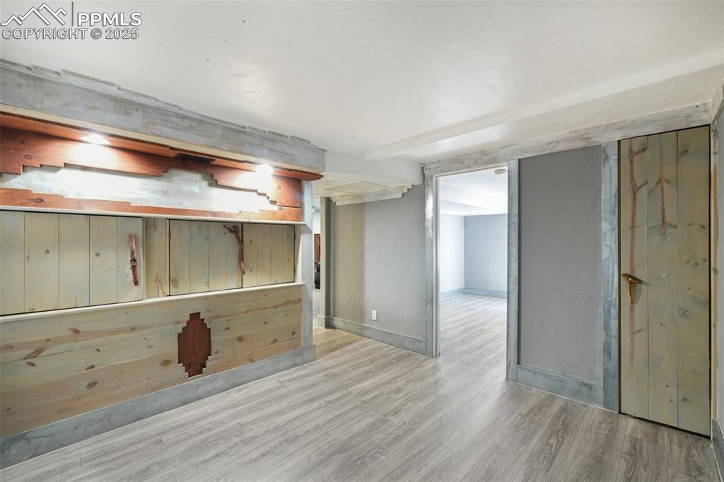 Recreation room on the lower level