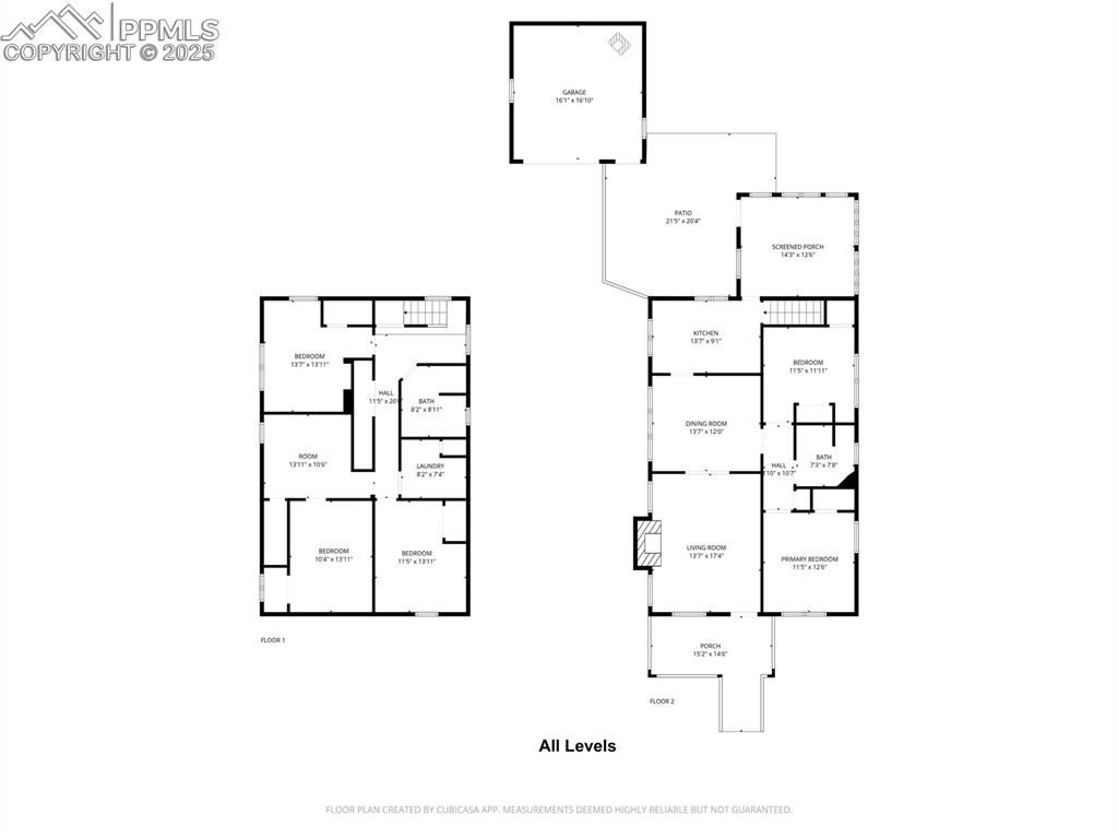 All level floor plan