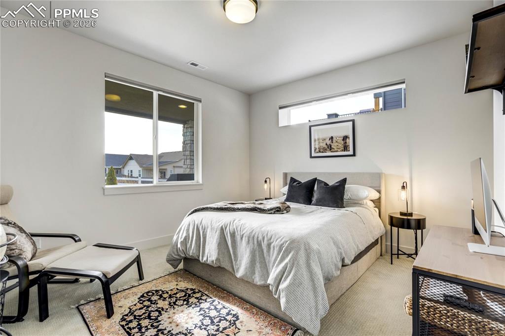 Jr Suite/3rd Bedroom: Designed for Privacy and Comfort, the Junior Suite Offers Generous Proportions, Natural Light, and a Spacious Walk-In Closet. Ideal for Guests, Extended Living, or Multi-Generational Flexibility