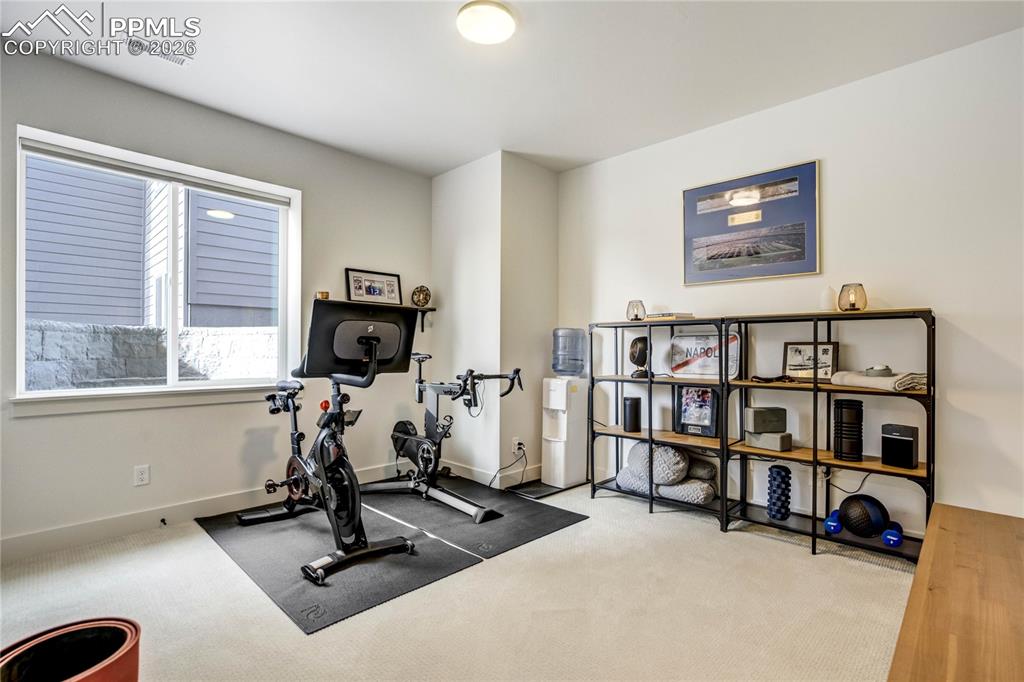  Bright and Versatile, the Fourth Bedroom Offers Flexible Use as Guest Accommodations, Fitness Space, or Creative Studio. Natural Light Enhances the Room’s Inviting Feel, While Generous Proportions Allow for Comfortable Furnishings and Adaptability