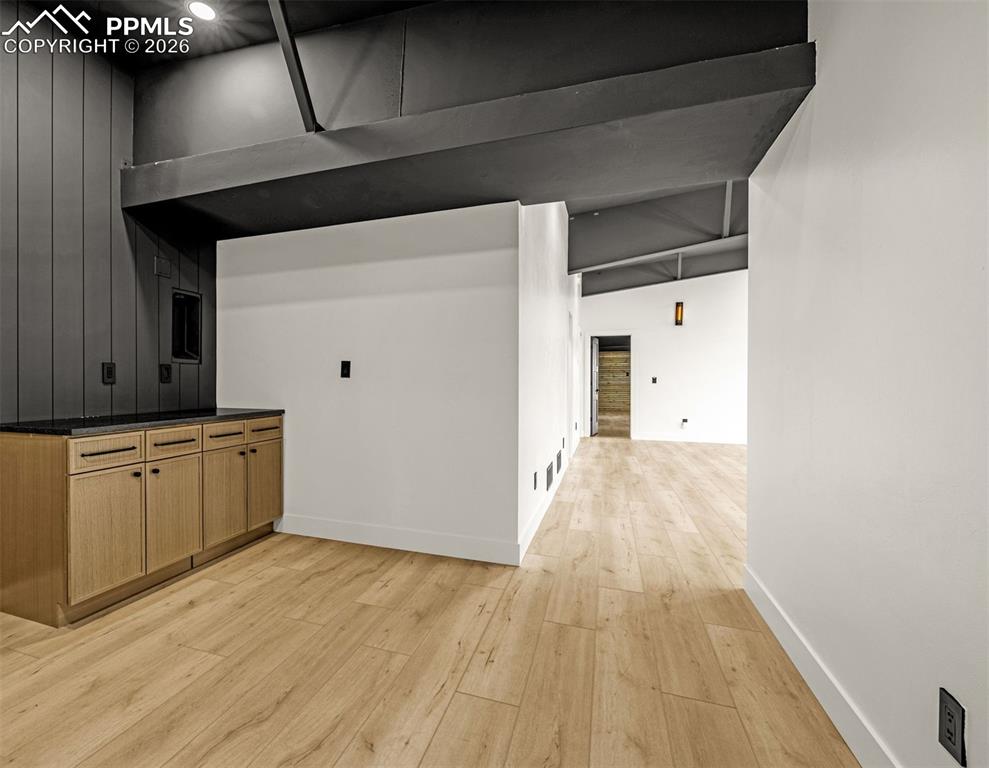 Coffee bar or guest refreshment adds both function and character to the home.