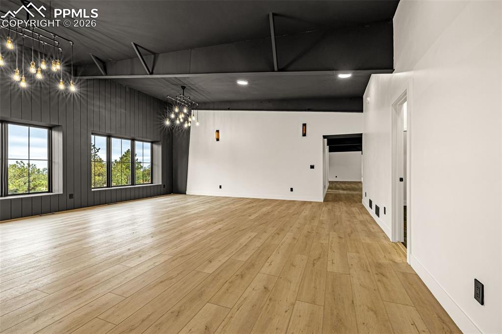 Sun room, light-filled for reading, yoga or a creative space. Upper level.