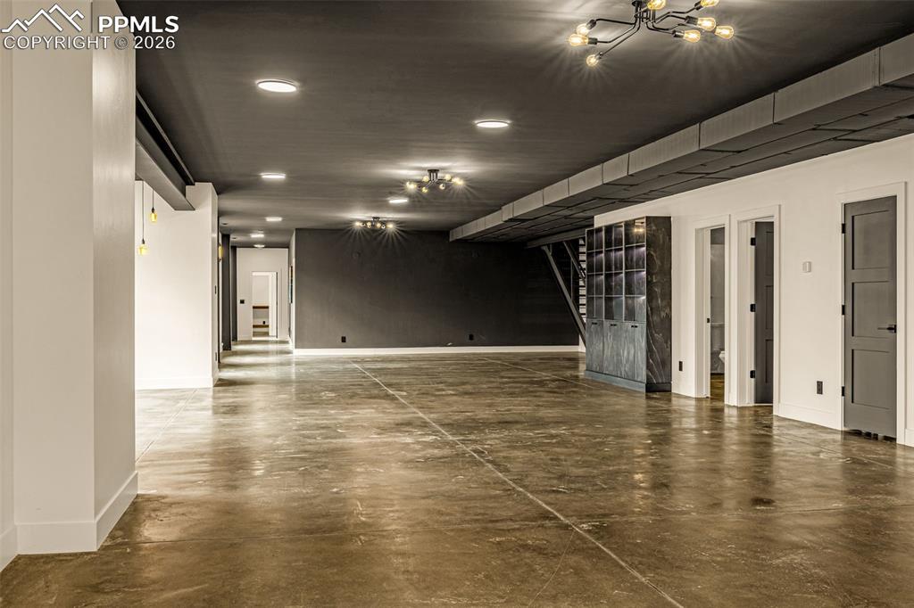 Living room - lower level.