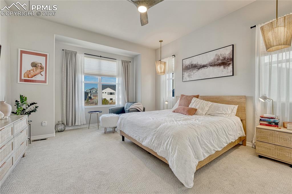 Main level primary with 5 piece en suite