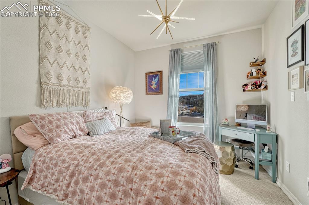 Second main level bedroom