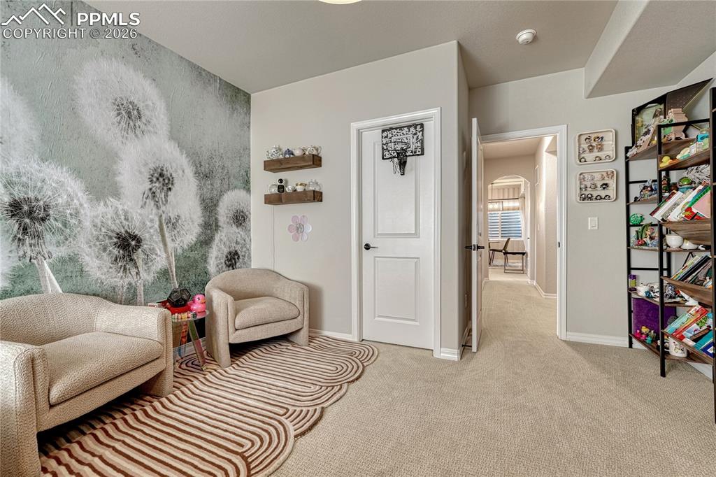 Second basement bedroom.