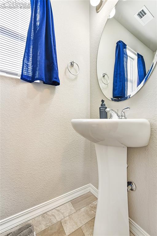 Half bath on main level