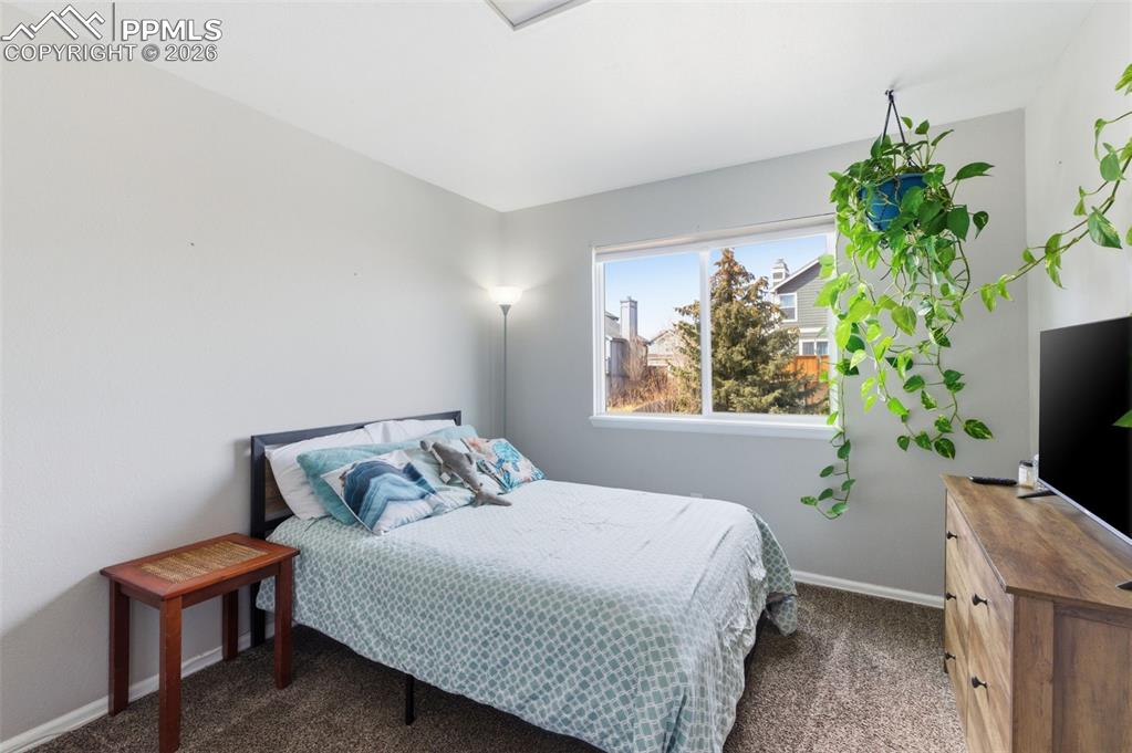 This 3rd bedroom also provides great natural light 