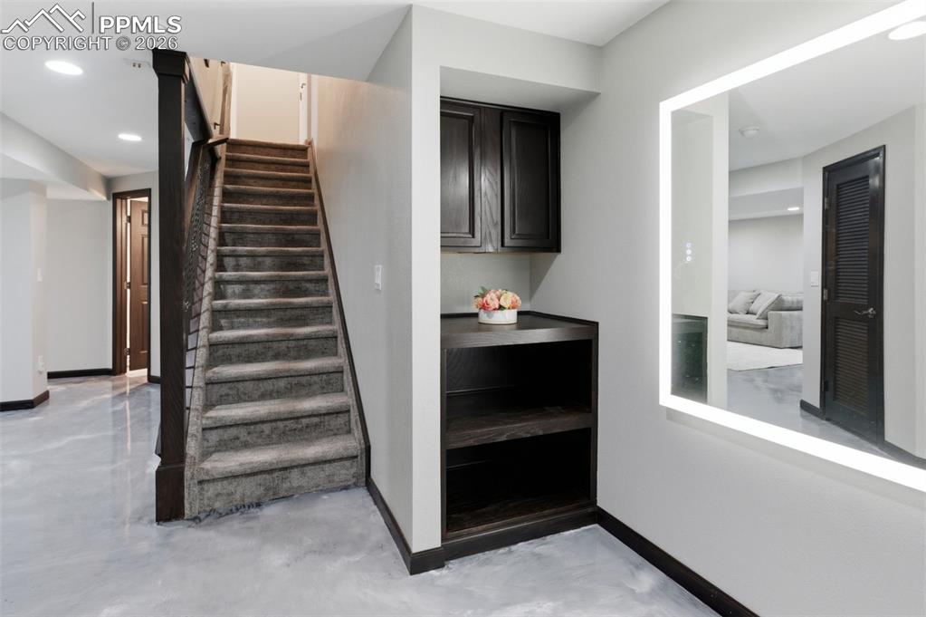 Thoughtful touches and storage space throughout