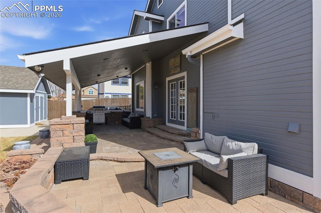 Imagine the BBQs you can have out here! Really thoughtfully created with family and friends in mind