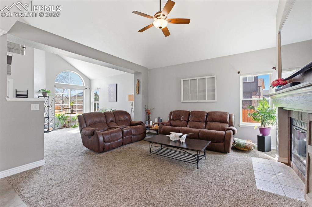 Enjoy the flexibility of the living space with multiple furniture placement options.