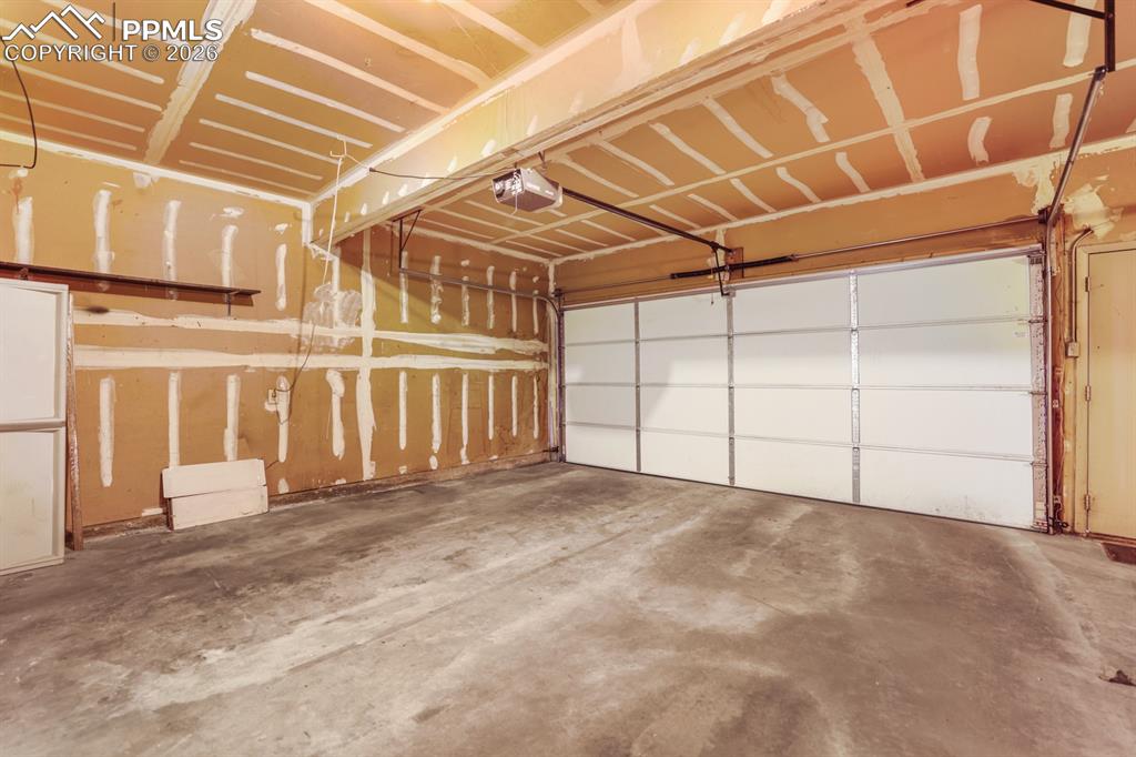 Shared attached garage