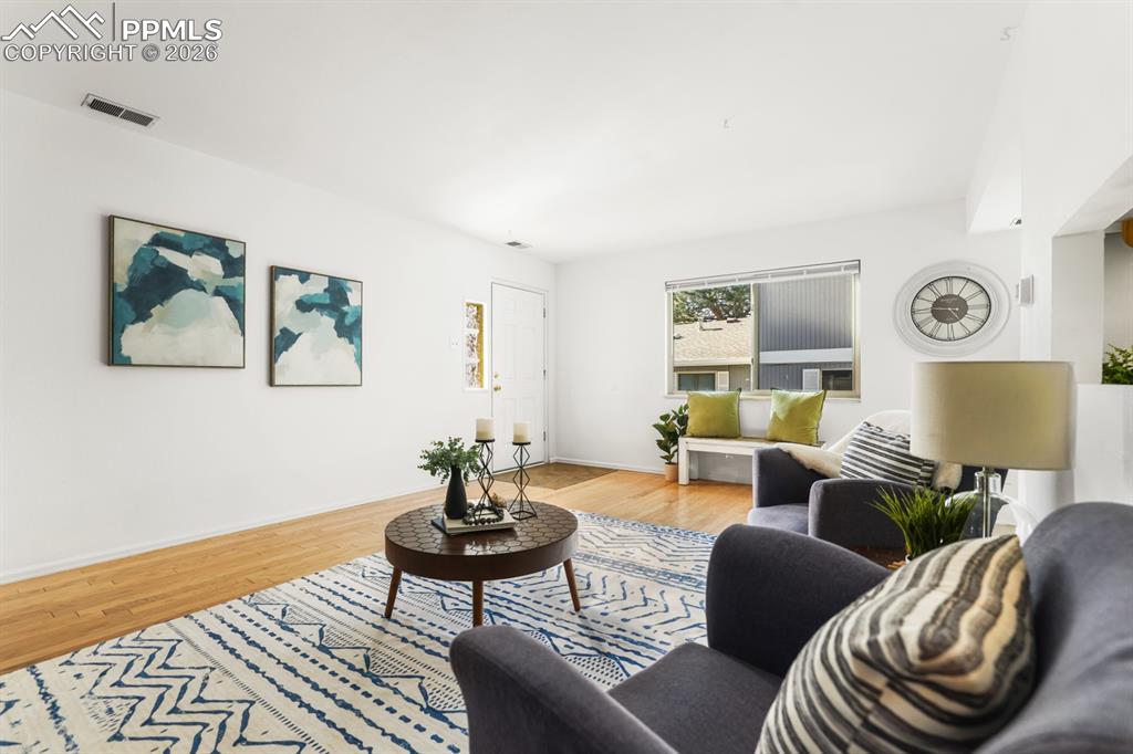 View of the Entry into the Living Room.